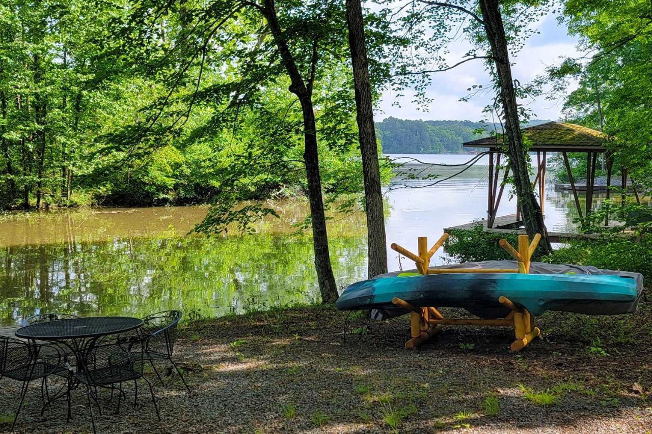 Lakeside Hot Springs Retreat With Kayaks And Boat Dock Hot Springs Village Exterior foto